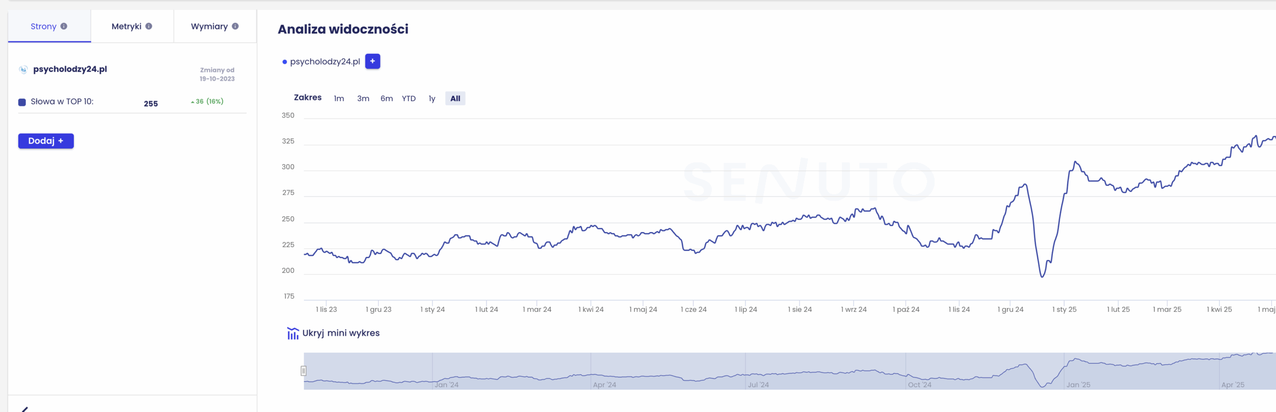 SEO B2C firma usługowa