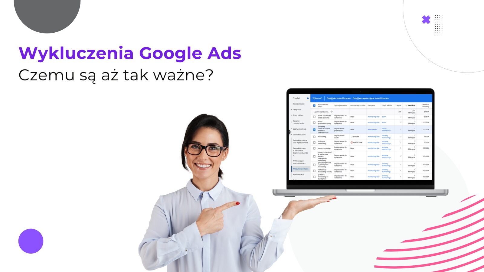 Wykluczenia Google Ads – czemu tak ważne?